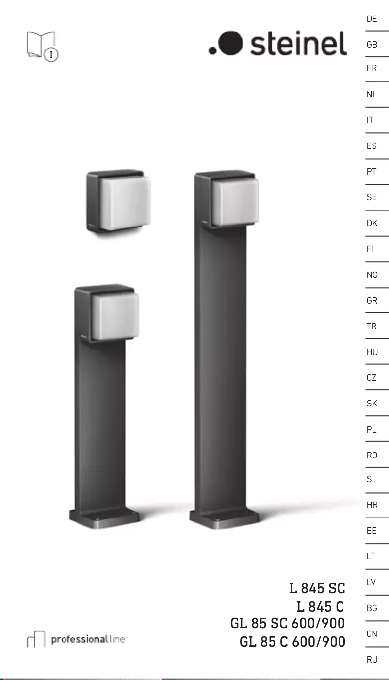 Page 1 de la notice Manuel utilisateur Steinel GL 85 SC 600