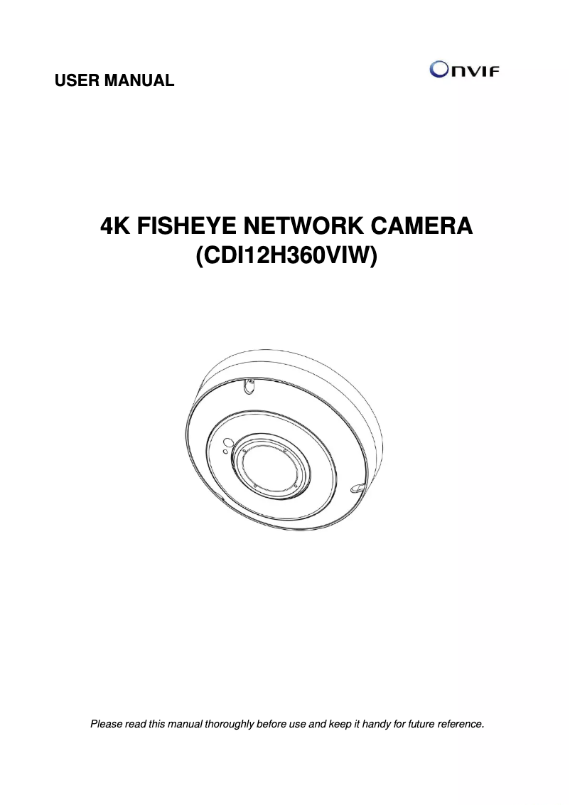 Image de la première page du manuel de l'appareil CDI12H360VIW