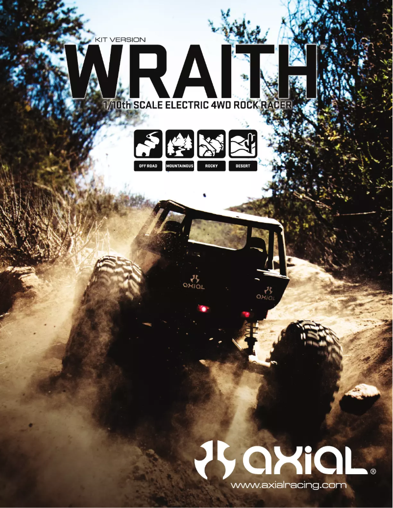 Page n°1 - Manuel utilisateur Axial Wraith