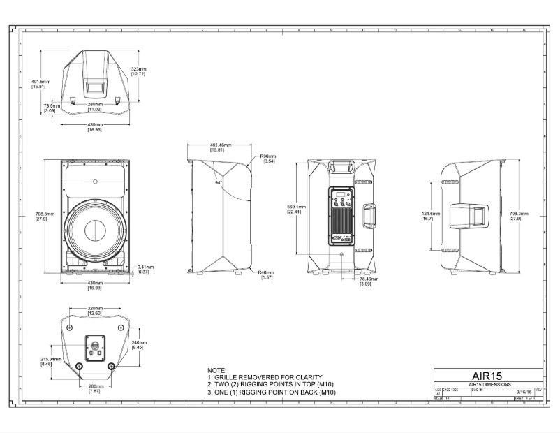 Image de la première page du manuel de l'appareil AIR15