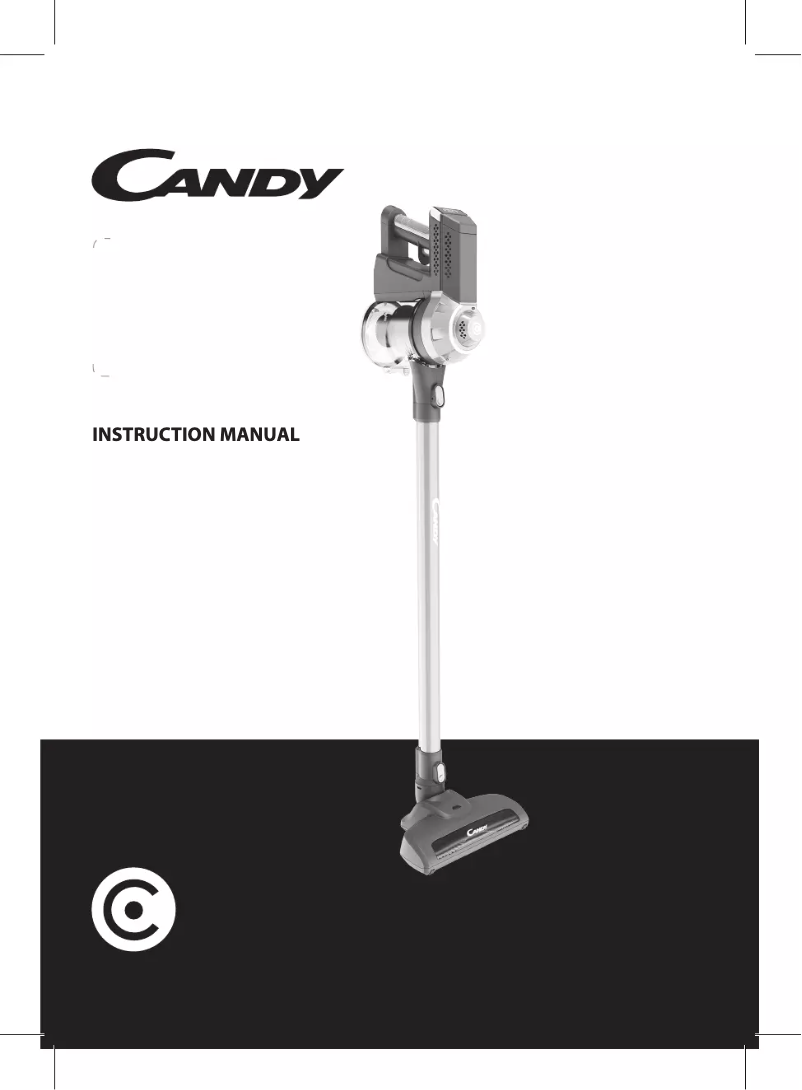 Page n°1 - Manuel utilisateur Candy CAS10 001