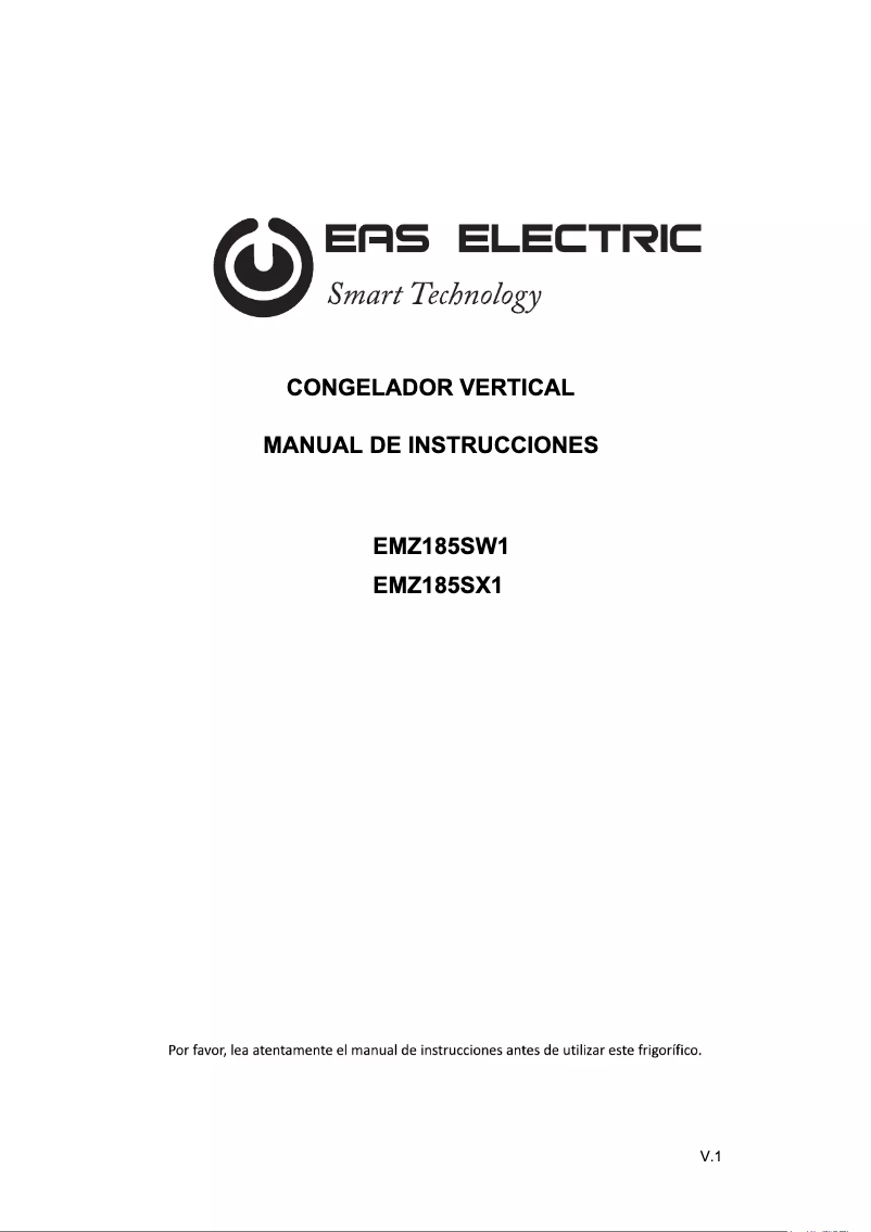 Page 1 de la notice Manuel utilisateur EAS Electric EMZ185SX1