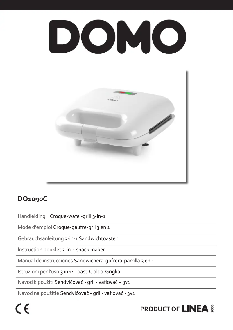 Page n°1 - Manuel utilisateur Domo DO1090C