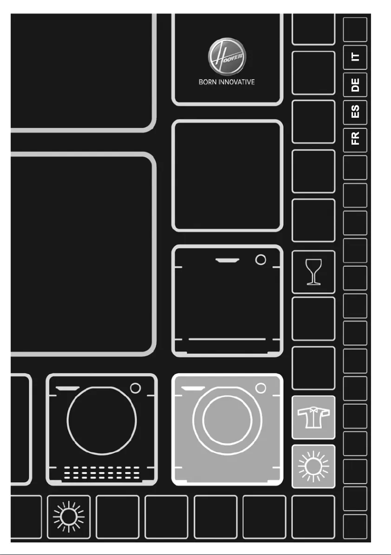 Page n°1 - Mode d'emploi Hoover AWDPD 4138LH/1-S