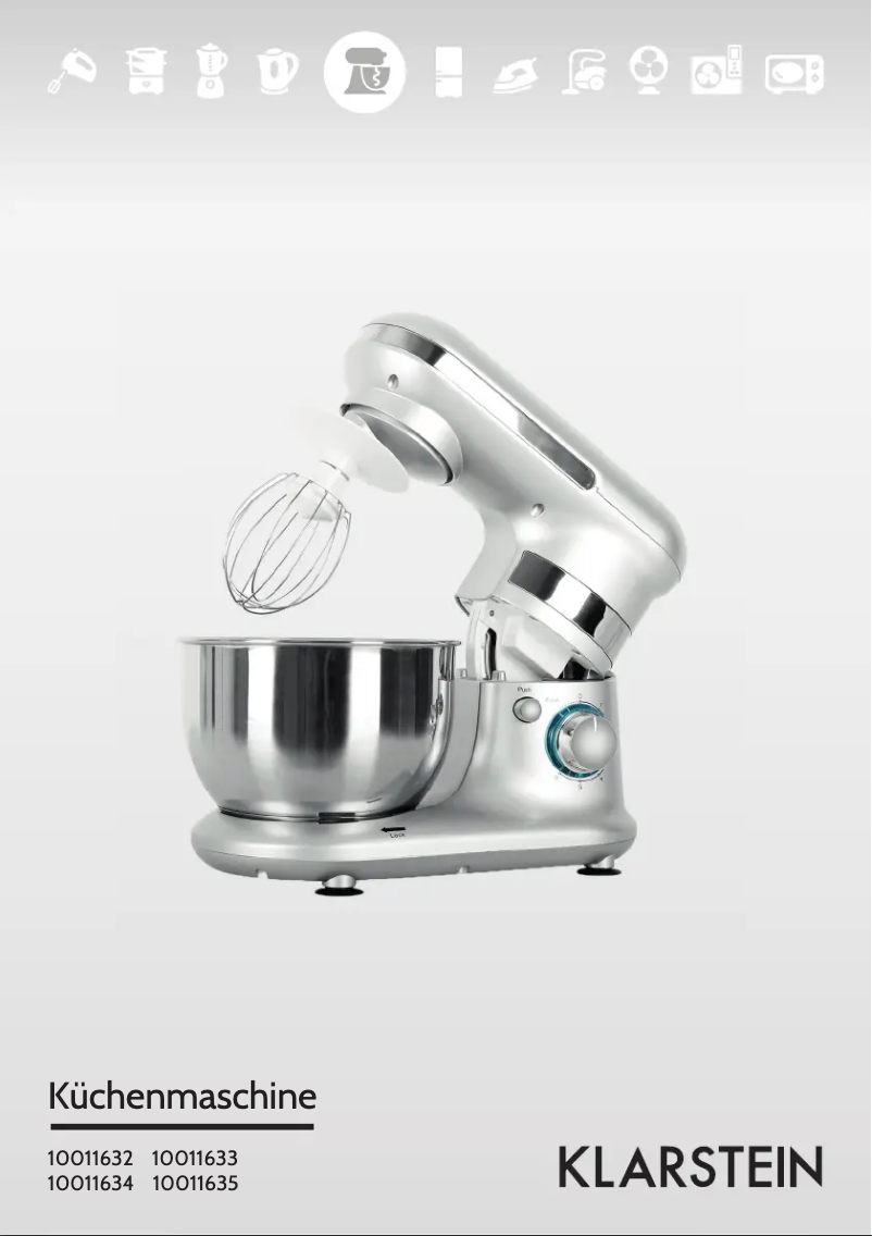 Page n°1 - Manuel utilisateur Klarstein 10011632