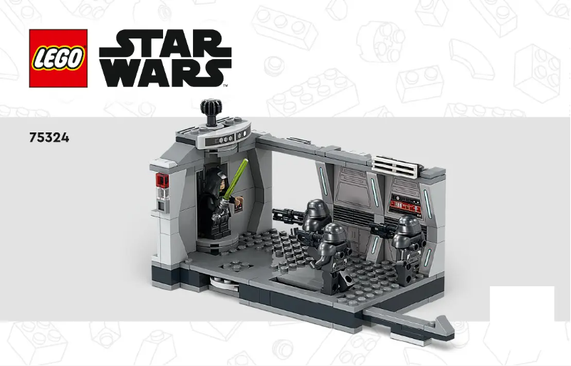 Image de la première page du manuel de l'appareil Star Wars 75324