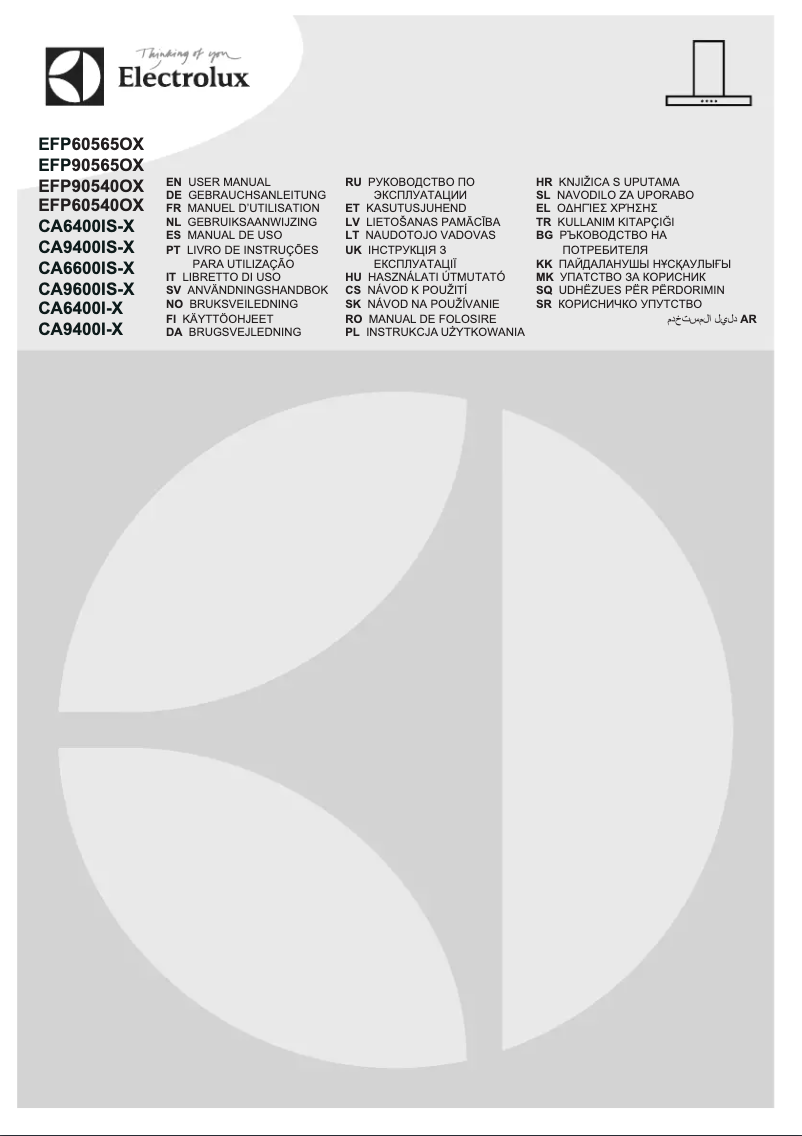 Page 1 de la notice Manuel utilisateur Rex CA6400I-X