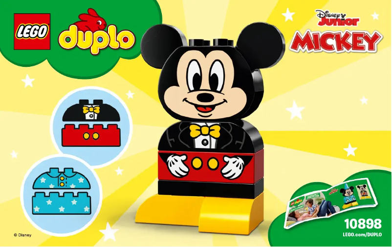 Page n°1 - Manuel utilisateur Lego Duplo 10898