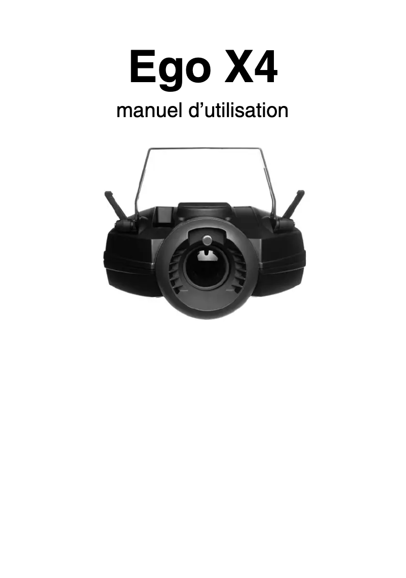 Página 1 del manual Manual de usuario Martin Ego X4