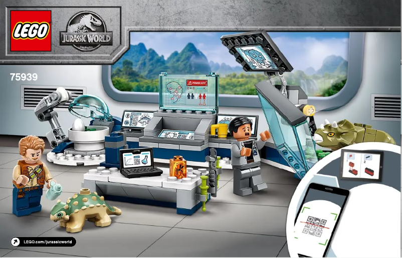 Page n°1 - Manuel utilisateur Lego Jurassic World 75939