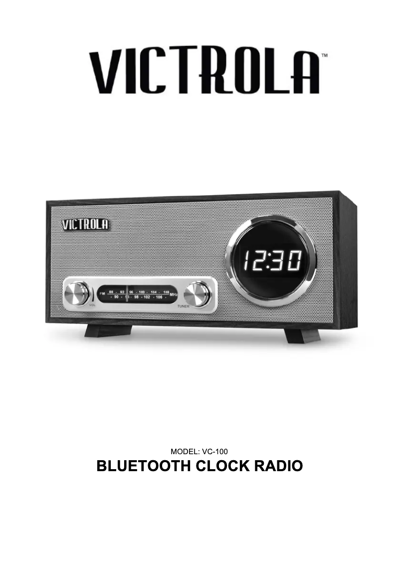 Page n°1 - Manuel utilisateur Victrola The Midland VTA-67