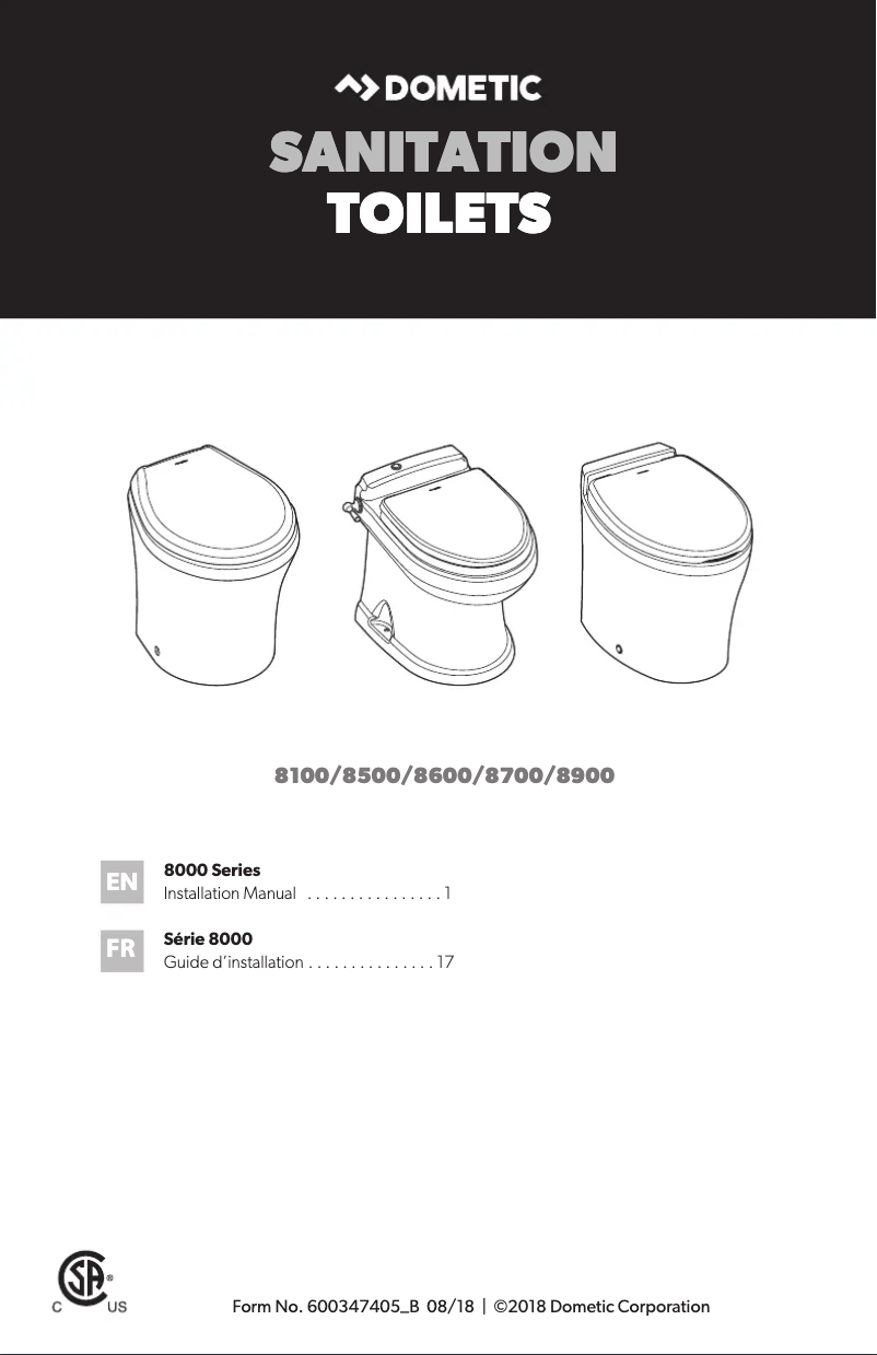Página 1 del manual Manual de usuario Dometic MasterFlush MF 8939