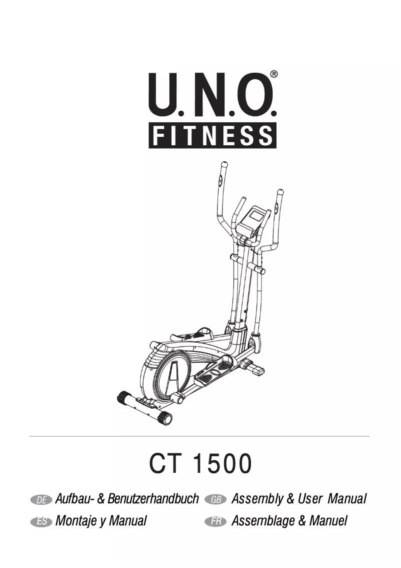 Image de la première page du manuel de l'appareil CT 1500