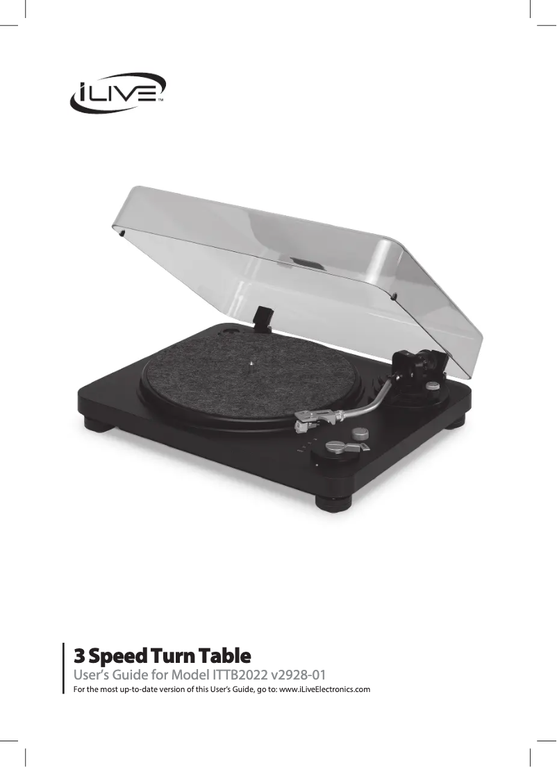 Página 1 del manual Manual de usuario iLive ITTB2022