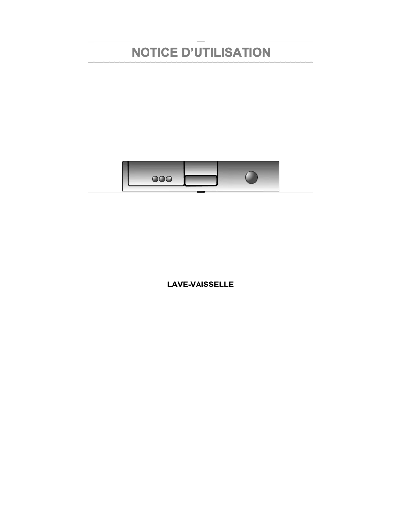 Image de la première page du manuel de l'appareil BLV 495