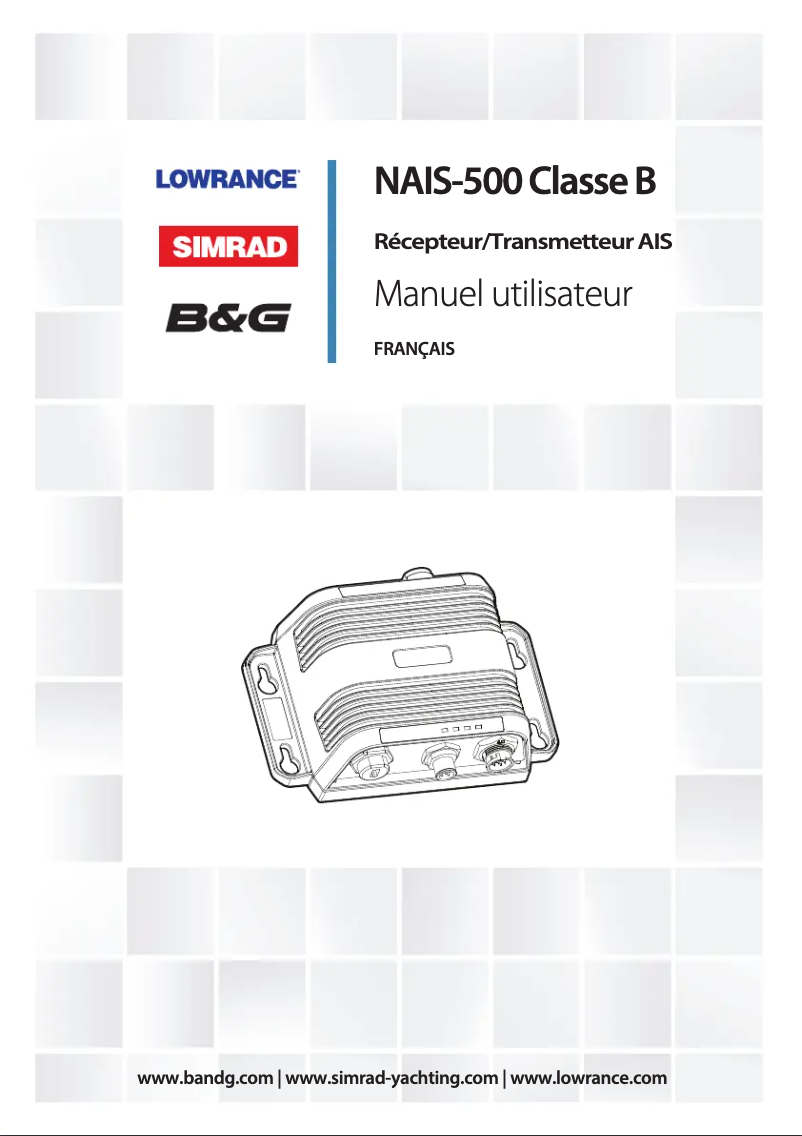 Image de la première page du manuel de l'appareil NAIS-500