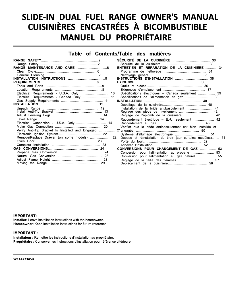 Page 1 de la notice Manuel utilisateur KitchenAid KSDB900ESS