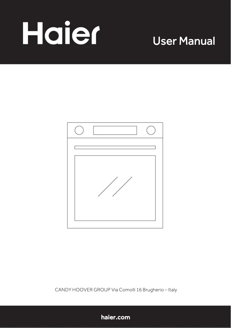 Page 1 de la notice Manuel utilisateur Haier HWO60SM5S9B1H