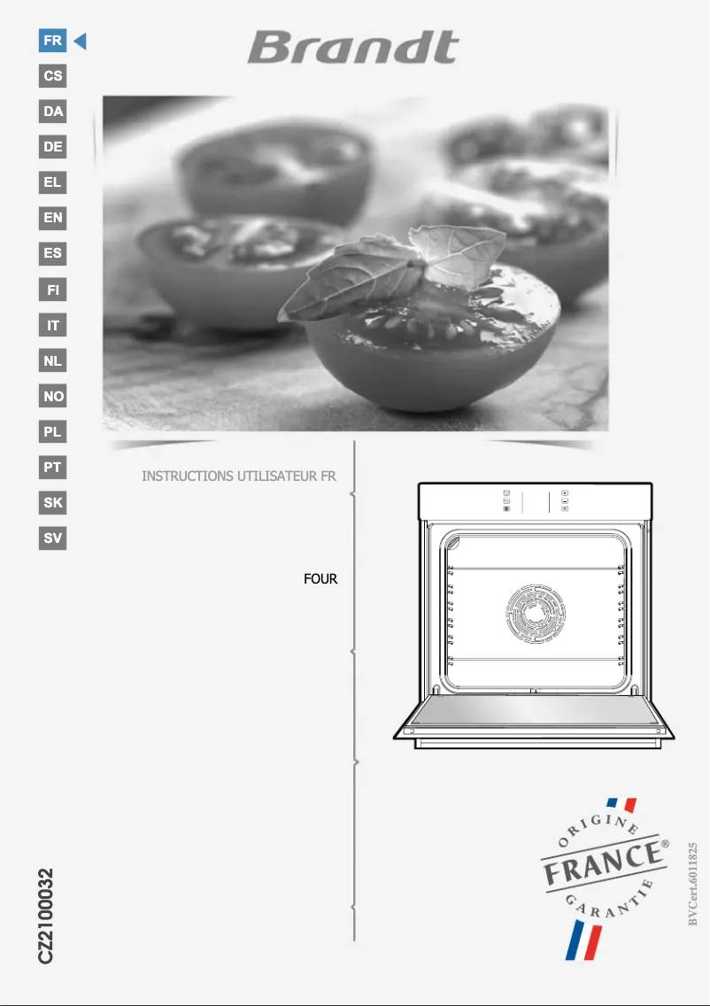 Image de la première page du manuel de l'appareil BOP7568BB