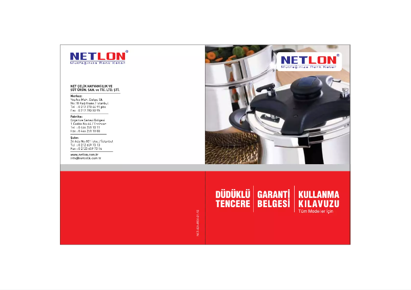 Image de la première page du manuel de l'appareil NET 318