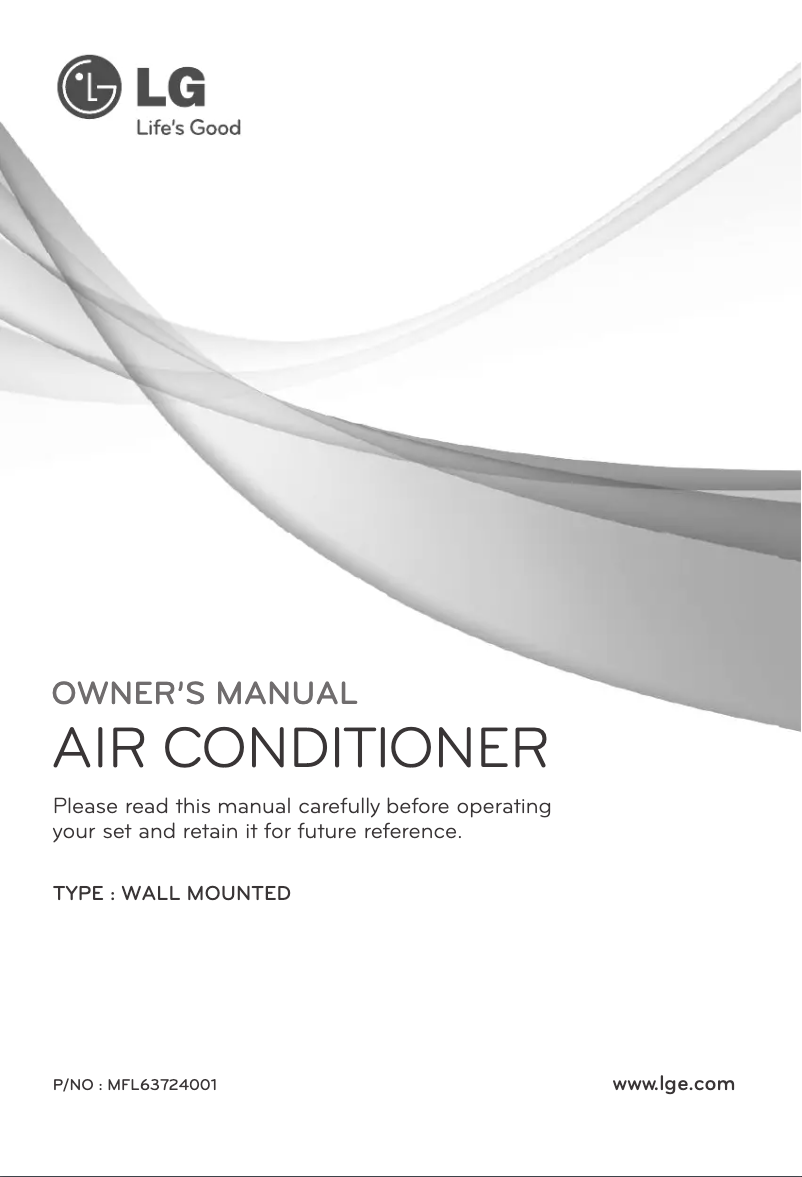Page n°1 - Manuel utilisateur LG ASUW186C2U1