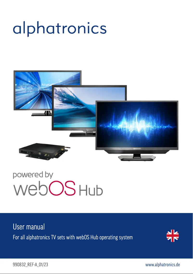 Page n°1 - Manuel utilisateur Alphatronics SL-27 DSBW+