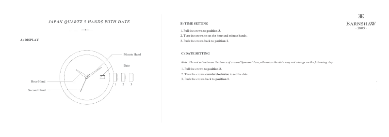 Page n°1 - Manuel utilisateur Earnshaw Investigator ES-8092-02