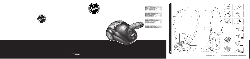 Page 1 de la notice Manuel utilisateur Hoover TE70_TE69011