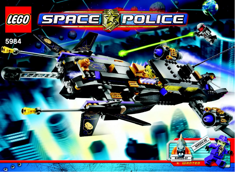 Page n°1 - Manuel utilisateur Lego Lunar Limo