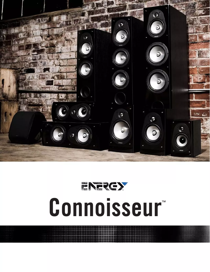 Page 1 de la notice Manuel utilisateur Energy Connoisseur CR-10