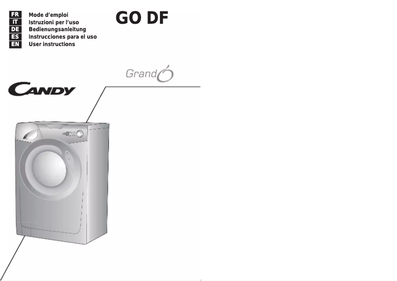 Image de la première page du manuel de l'appareil GO 147DF-14S