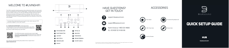 Image de la première page du manuel de l'appareil HUB