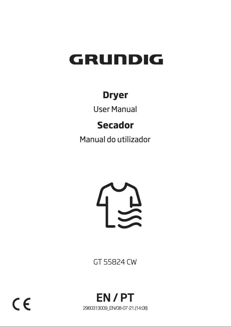 Image de la première page du manuel de l'appareil GT 55824 CW