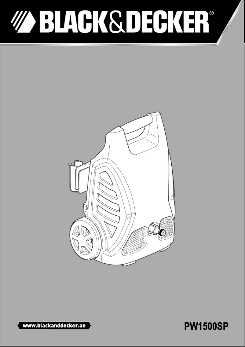 Image de la première page du manuel de l'appareil PW1500S