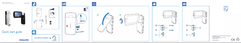 Page n°1 - Guide de démarrage rapide Philips CAM300
