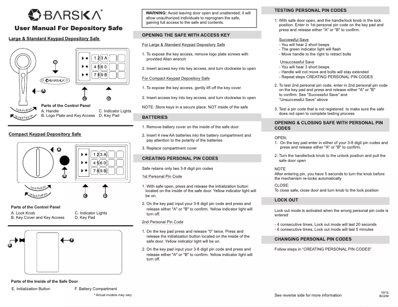 Image de la première page du manuel de l'appareil AX11934