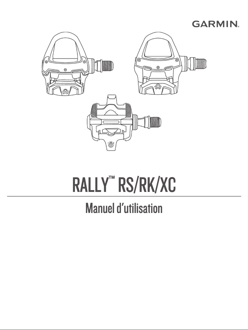 Image de la première page du manuel de l'appareil Rally XC200