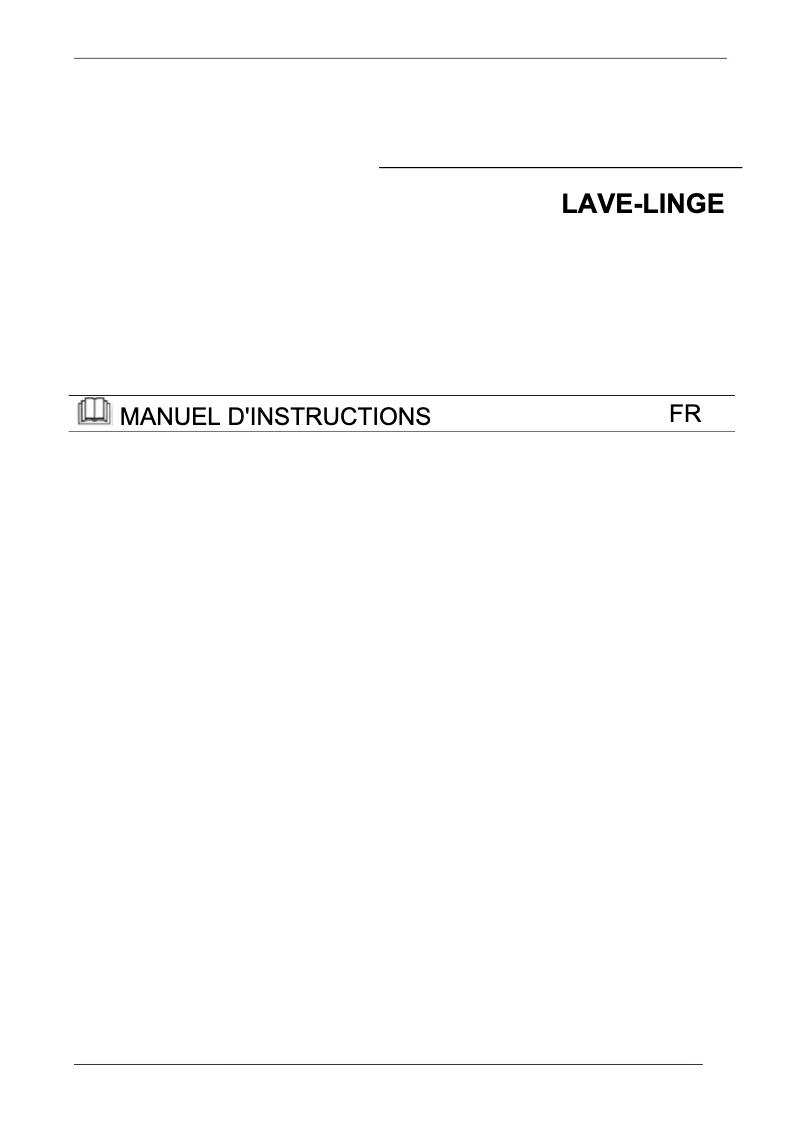 Image de la première page du manuel de l'appareil SLB147XF