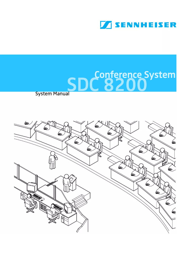 Imagen de la primera página del manual del dispositivo SDC 8200 CV