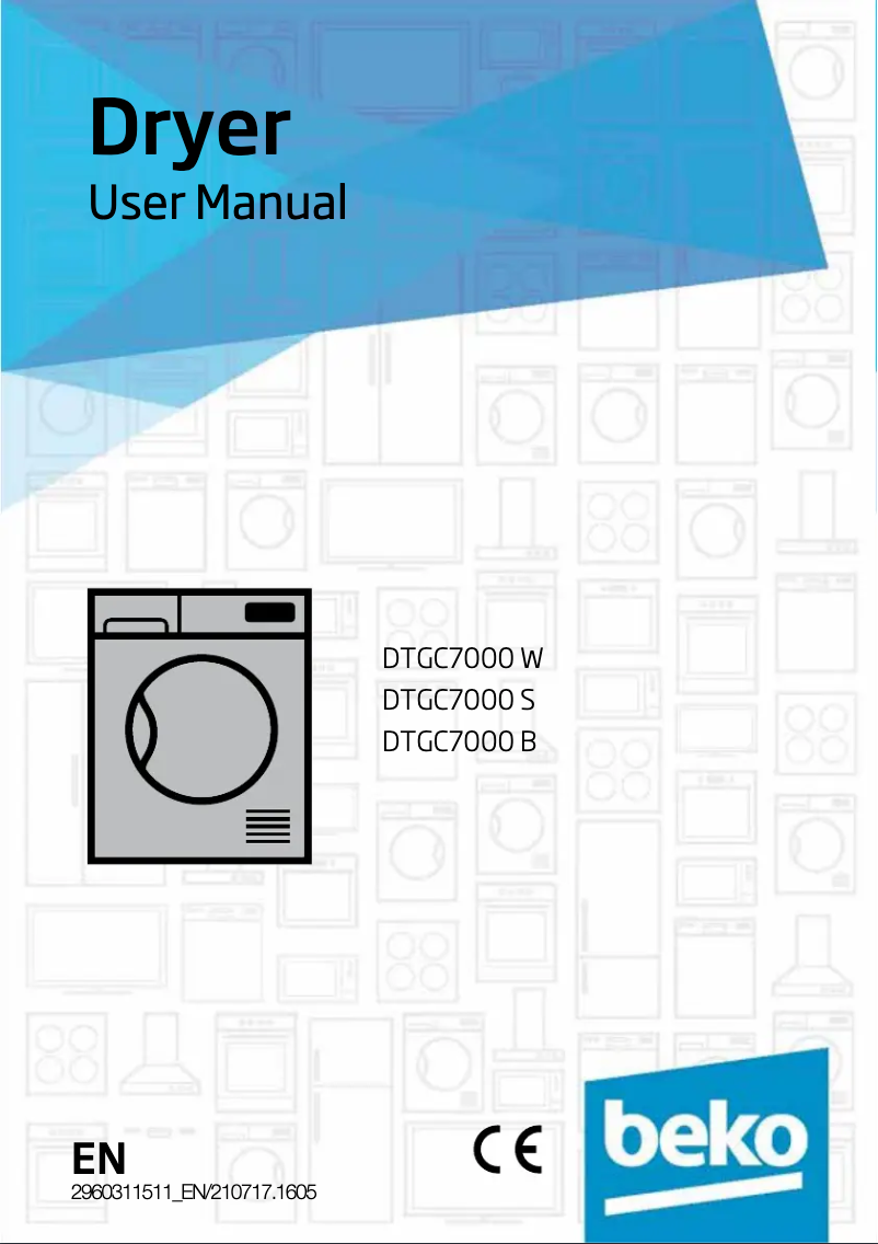 Image de la première page du manuel de l'appareil DTGC7000