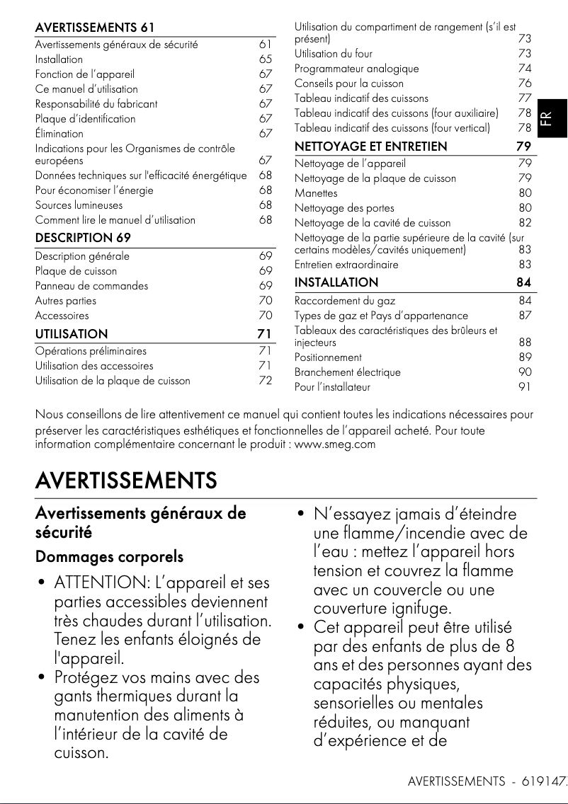 Image de la première page du manuel de l'appareil Concert CX93GMBL