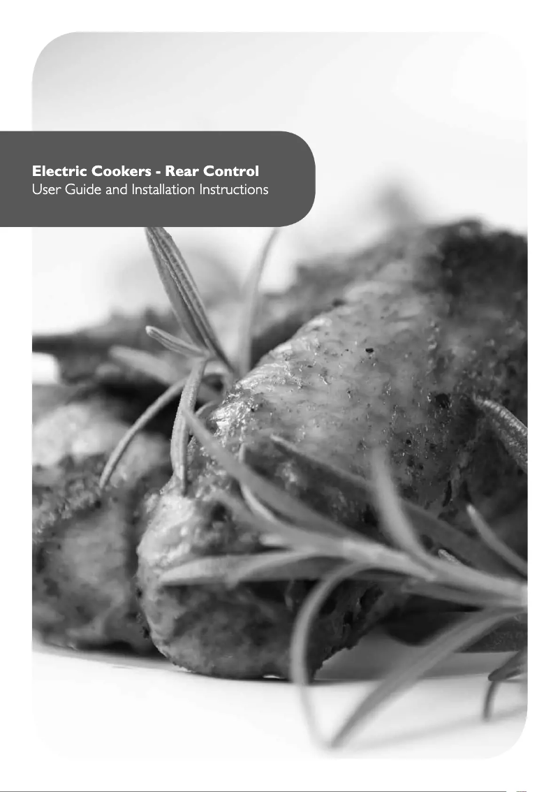 Page n°1 - Manuel utilisateur Westinghouse PAK808W