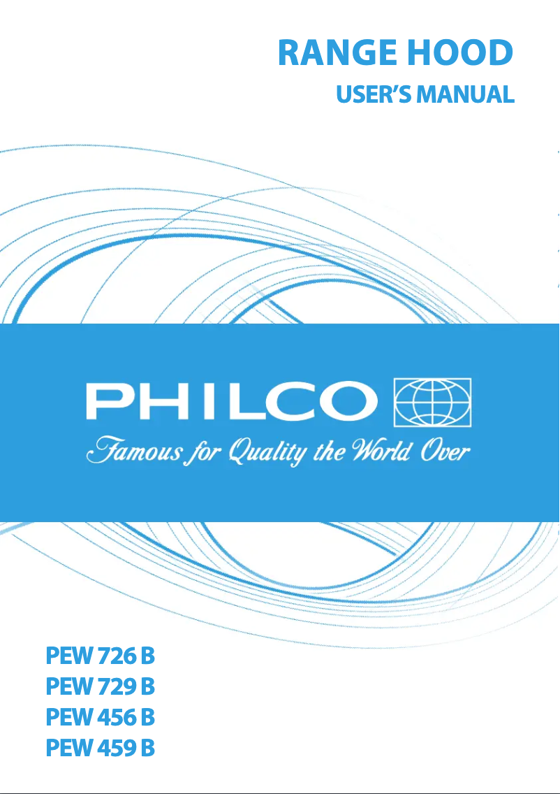 Página 1 del manual Manual de usuario Philco PEW 456 B