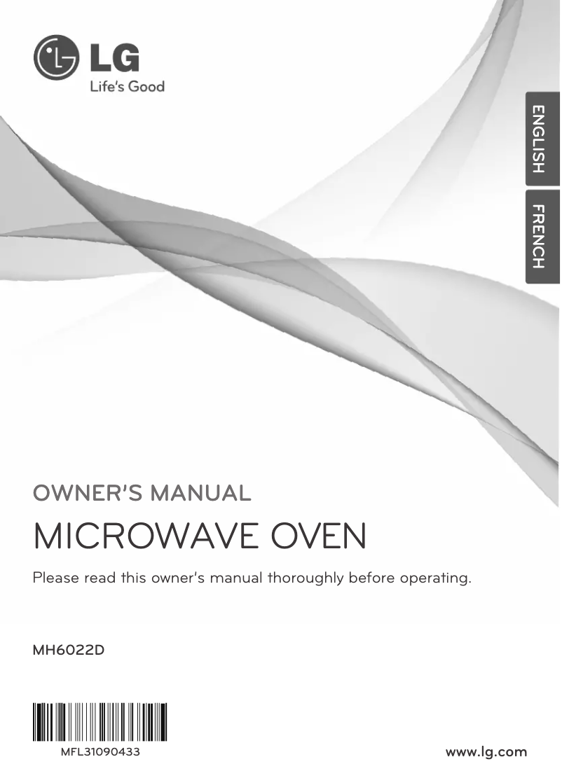 Page n°1 - Manuel utilisateur LG MH6022D