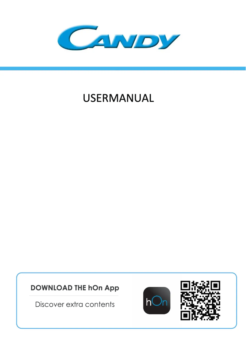 Page 1 de la notice Manuel utilisateur Candy CDG1S514EWH