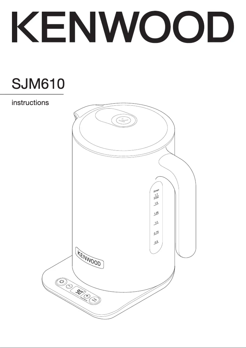 Page 1 de la notice Manuel utilisateur Kenwood Persona SJM610