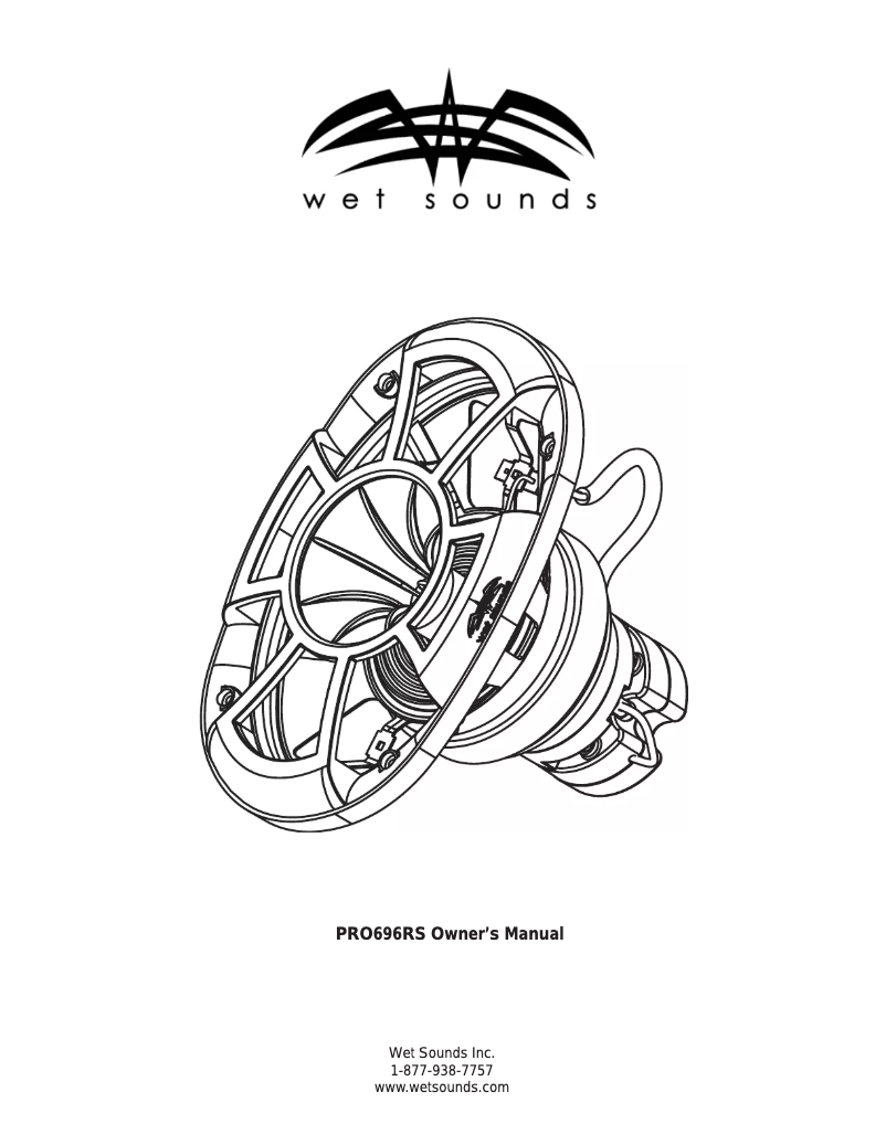 Image de la première page du manuel de l'appareil PRO696RS