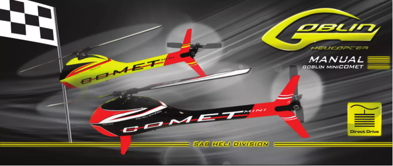 Image de la première page du manuel de l'appareil mini COMET