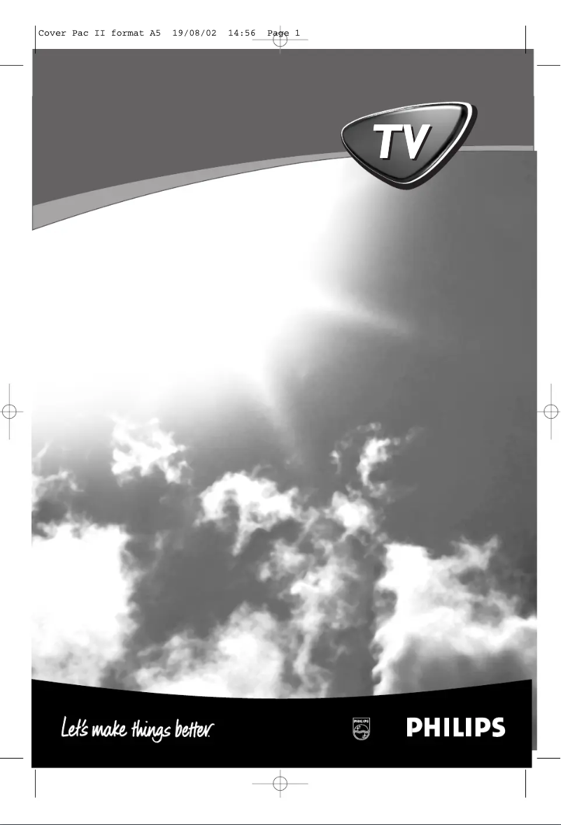 Image de la première page du manuel de l'appareil 25HT5405