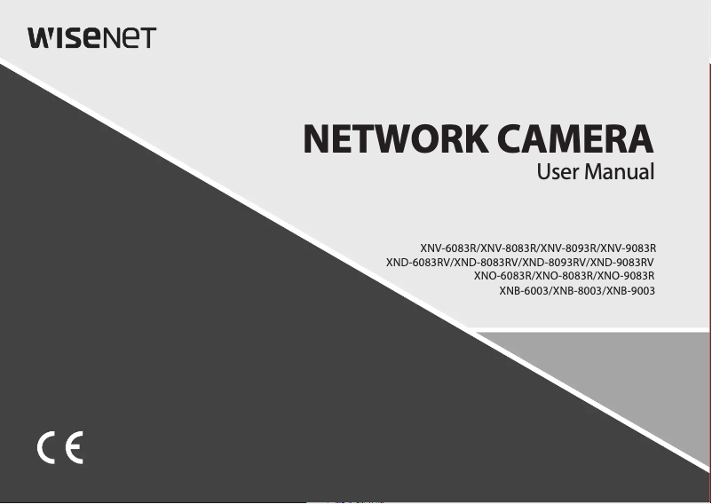 Image de la première page du manuel de l'appareil XNV-6083R